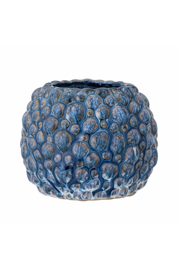 Bloomingville Susannah Flowerpot, Blue, Stoneware