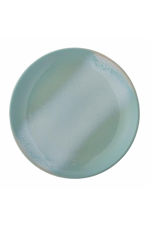 Bloomingville Safie Plate, Green, Stoneware