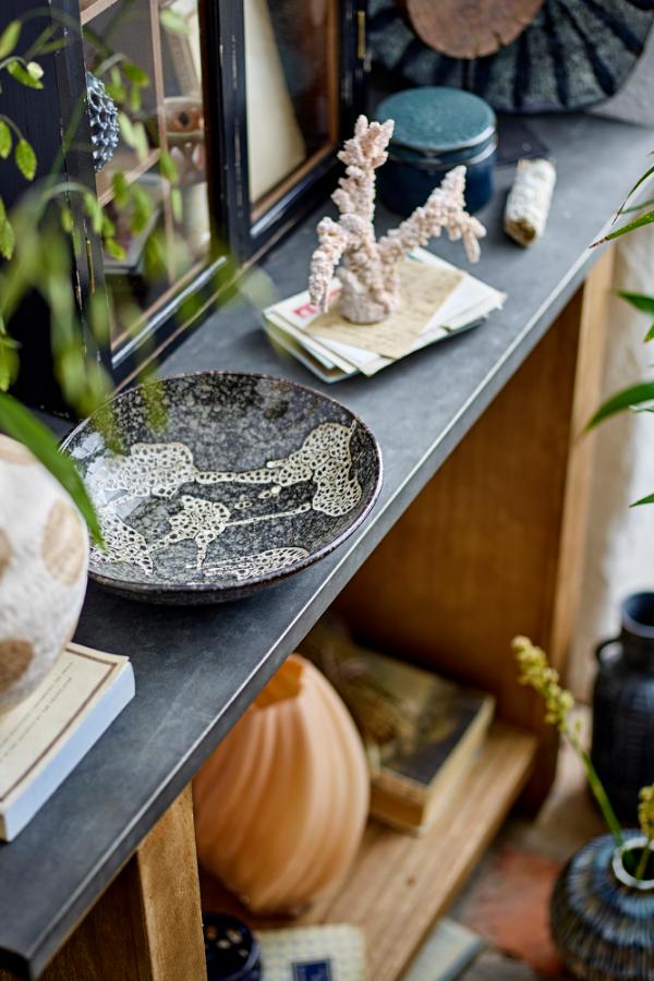 Creative Collection Sway Bowl, Grey, Stoneware