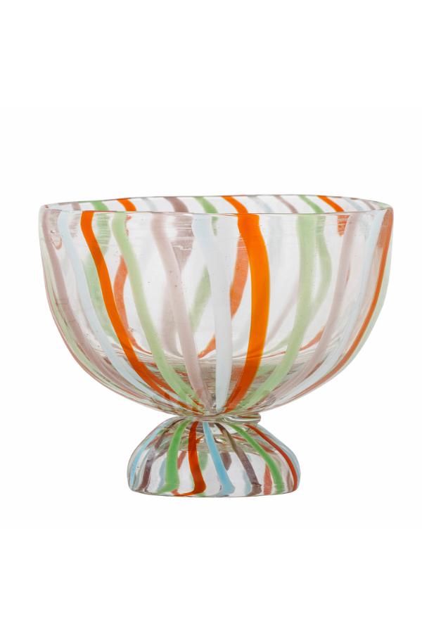 Bloomingville Savya Bowl, Multi, Glass