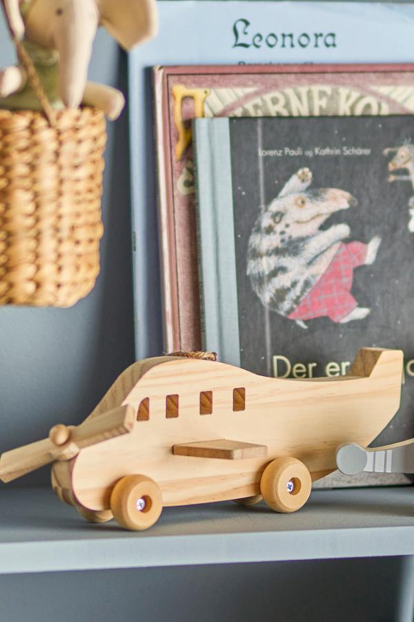 Bloomingville Mini Plane Mobile, Nature, FSC®100%, Pine