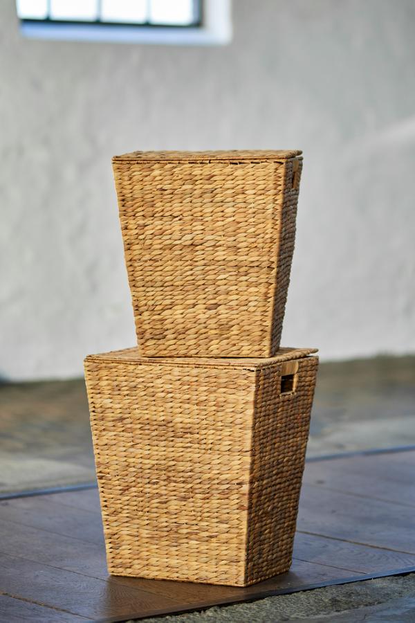Bloomingville Mios Laundry Basket, Nature, Water Hyacinth