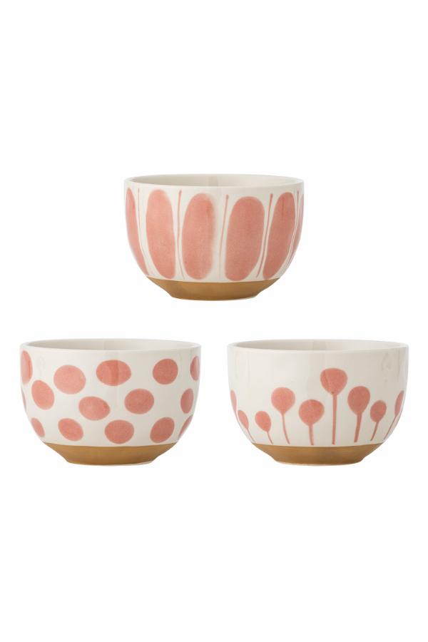 Creative Collection Linora Bowl, Rose, Stoneware