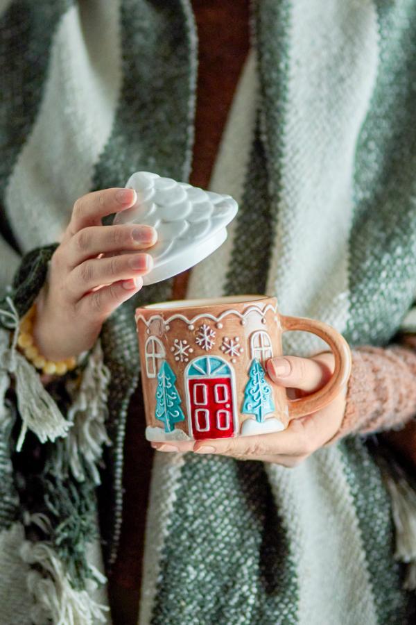 Bloomingville Ginnie Mug, Brown, Stoneware