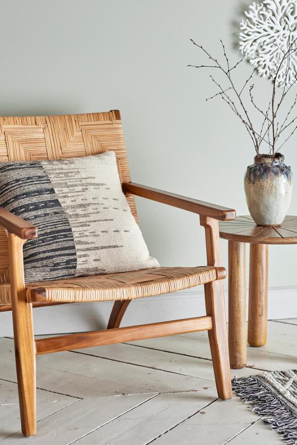 Creative Collection Seaford Cushion, Nature, Cotton