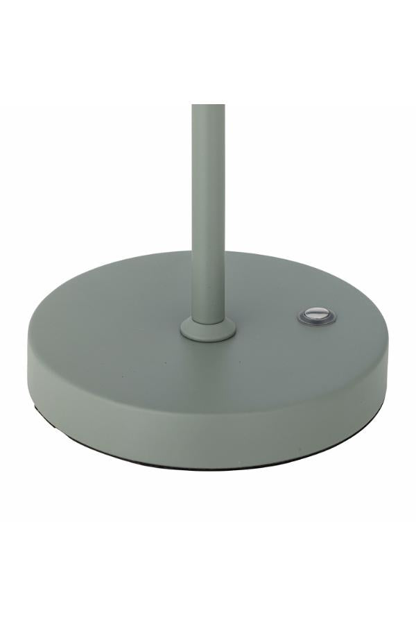 Bloomingville Lianna Portable Lampe, Rechargeable, Green, Metal