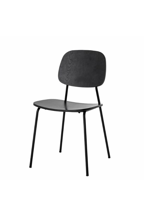 Bloomingville Monza Dining Chair, Black, Plywood