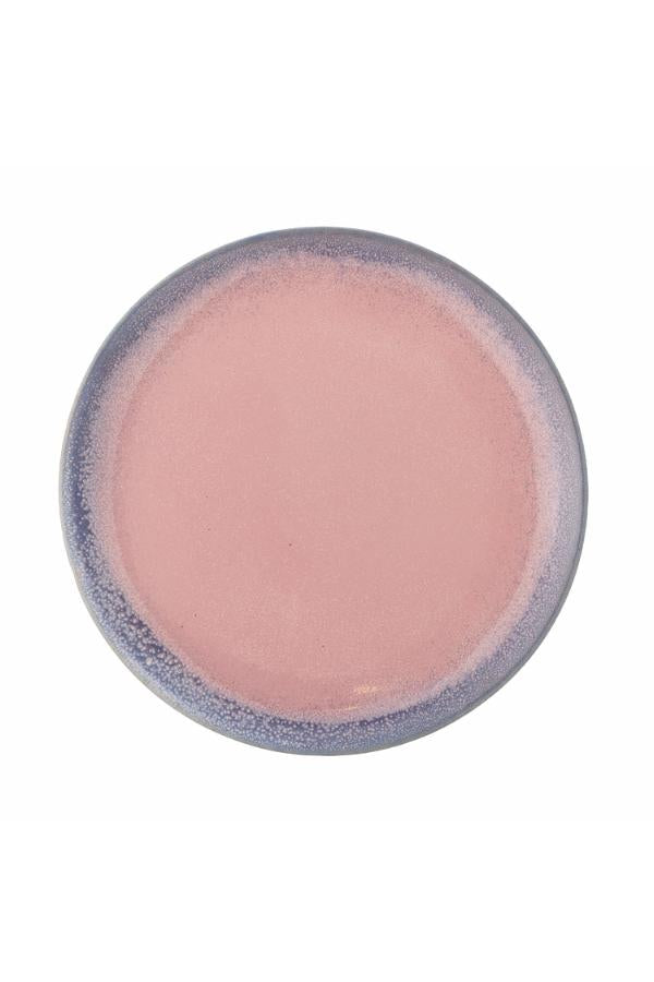 Bloomingville Paula Plate, Rose, Stoneware