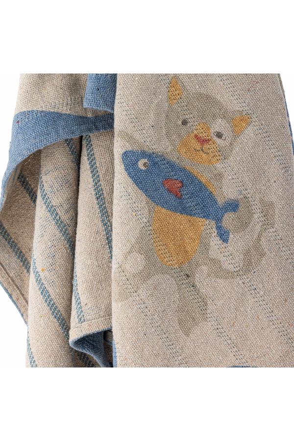 Bloomingville Mini Mille Throw, Multi, Recycled Cotton