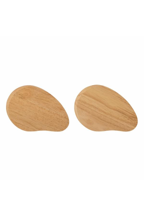 Bloomingville Gong Cutting Board, Nature, Rubberwood