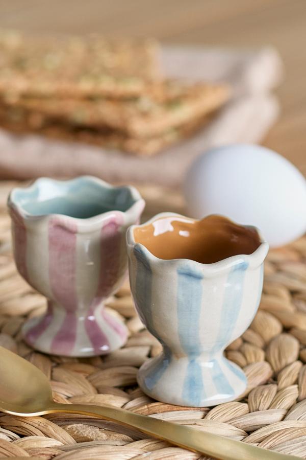 Bloomingville Willa Egg Cup, Multi, Stoneware