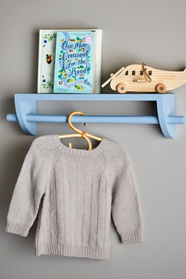 Bloomingville Mini Mingus Shelf, Blue, Paulownia
