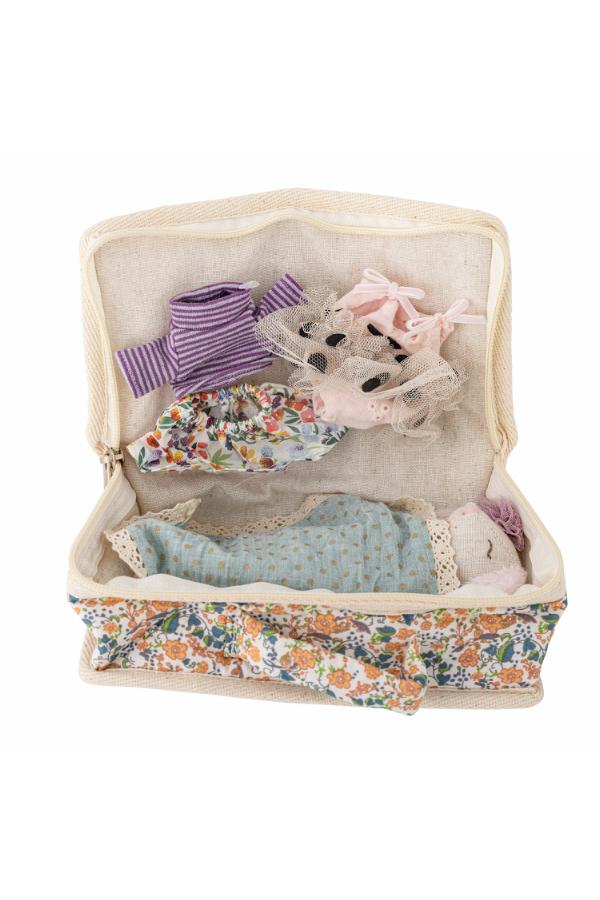 Bloomingville Mini Milly Doll, Multi, Polyester