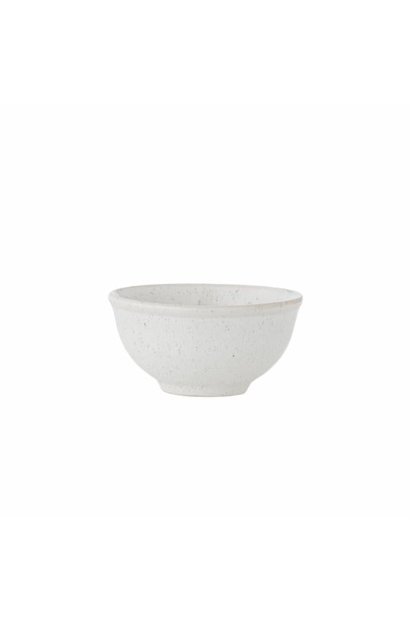 Bloomingville Addison Bowl, White, Stoneware
