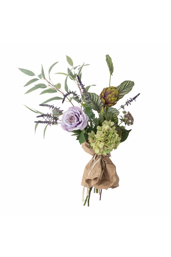 Bloomingville Whisper Bouquet, Purple, Artificial Flowers