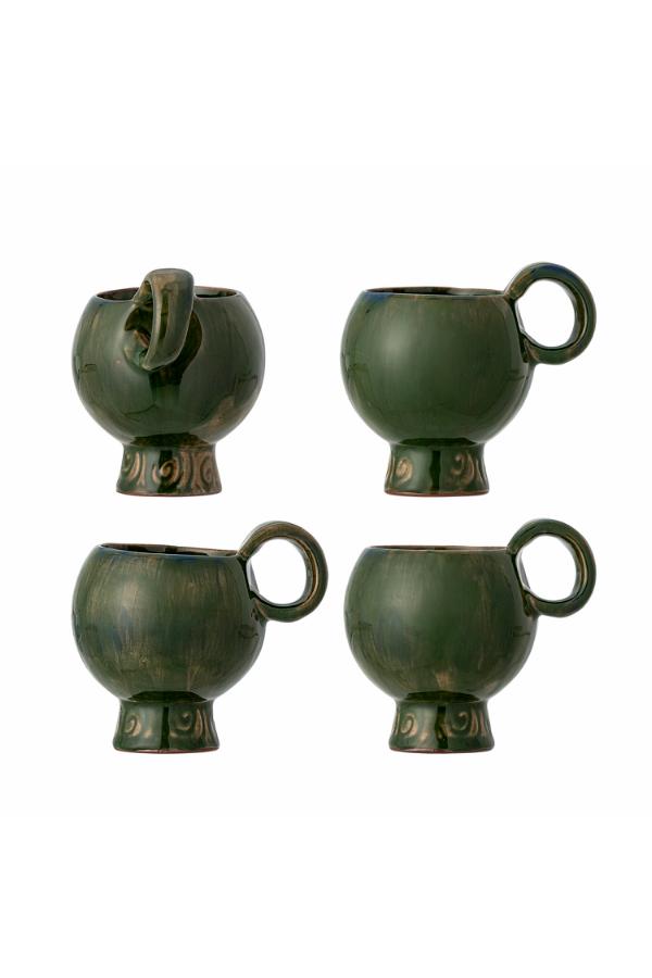 Bloomingville Avonlea Cup, Green, Stoneware