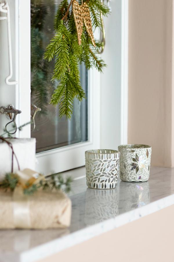 Bloomingville Myr Votive, White, Glass