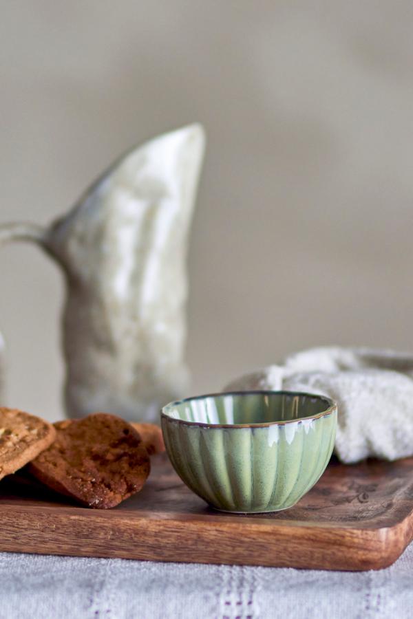Bloomingville Latina Bowl, Green, Stoneware