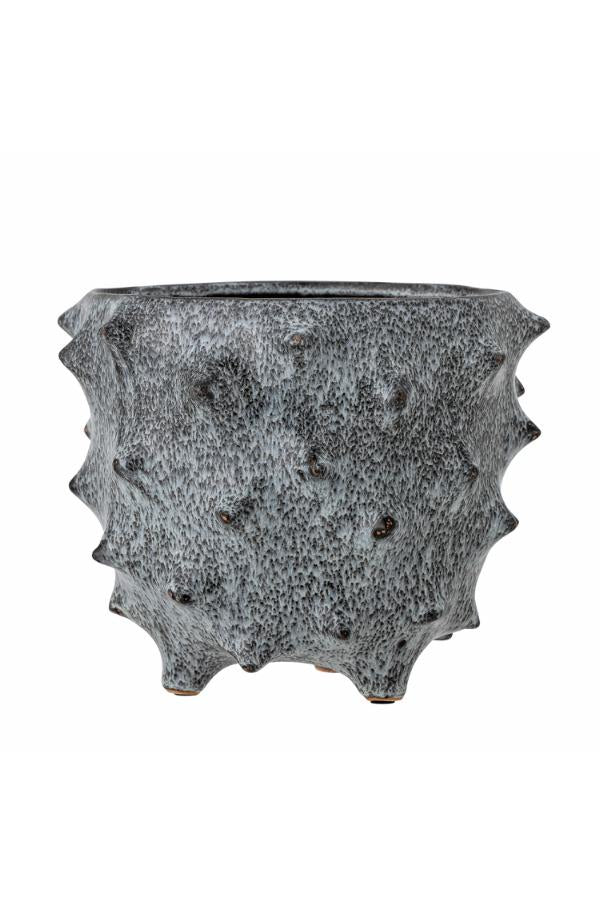 Creative Collection Ademir Flowerpot, Blue, Stoneware