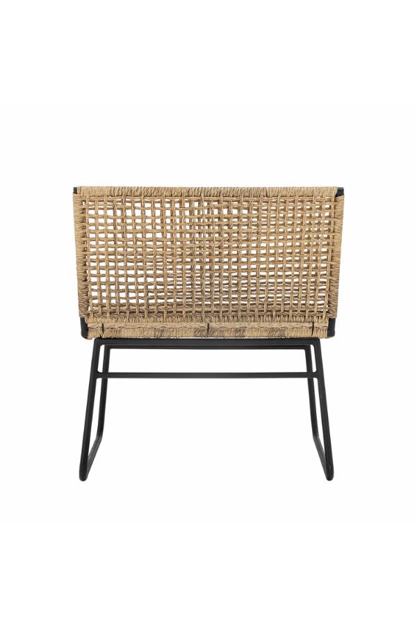 Bloomingville Vallone Lounge Chair, Nature, Polyrattan