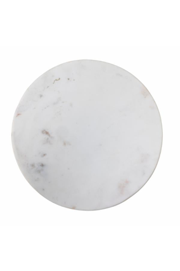 Bloomingville Ellin Turntable, White, Marble