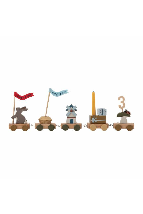 Bloomingville Mini Alfi Birthday Decoration, Multi, FSC®100%, MDF