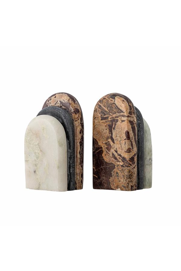 Creative Collection Vani Bookend, Multi, Marble
