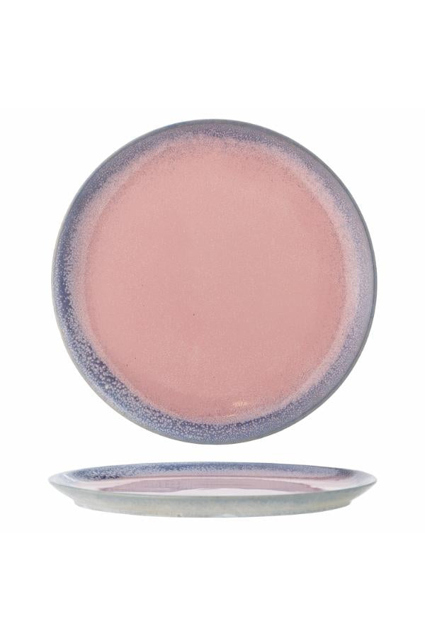 Bloomingville Paula Plate, Rose, Stoneware