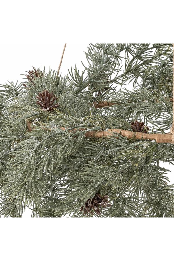 Bloomingville Cedar Wreath, Green, Artificial Flowers
