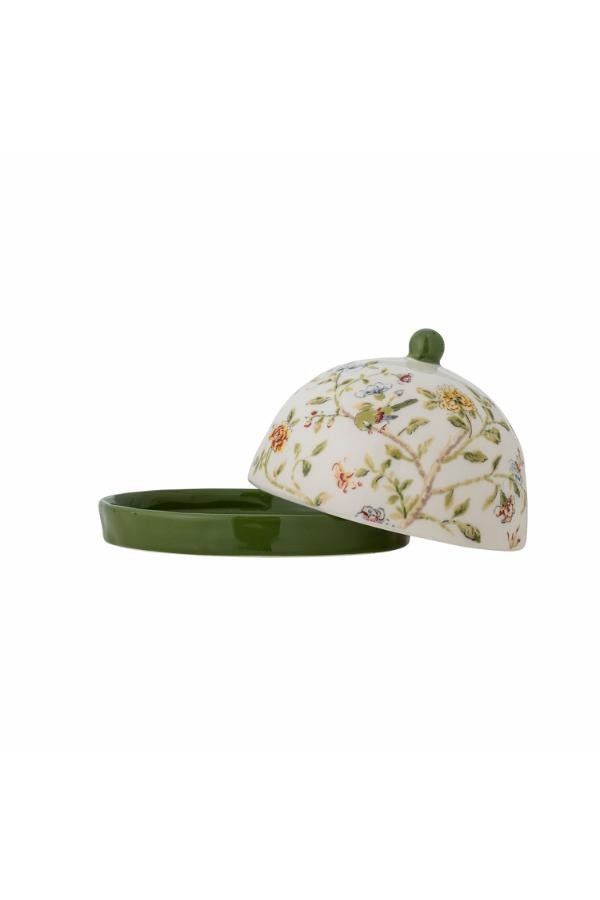 Creative Collection Bloomie Butter Box, Multi, Stoneware