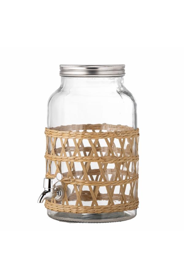 Bloomingville Manna Jar w/Tap, Clear, Glass