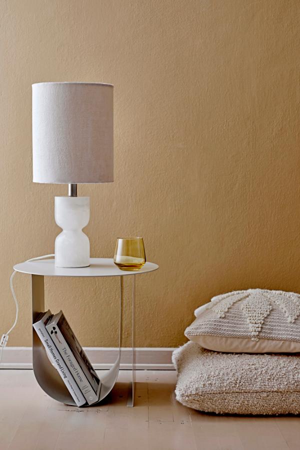 Bloomingville Cher Side Table, Nature, Metal