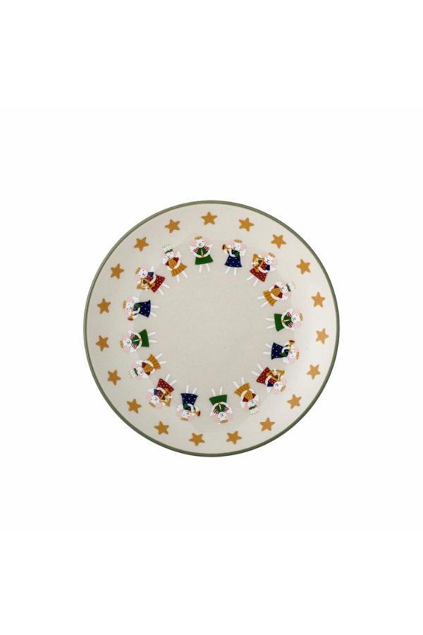 Bloomingville Peo Plate, Nature, Stoneware