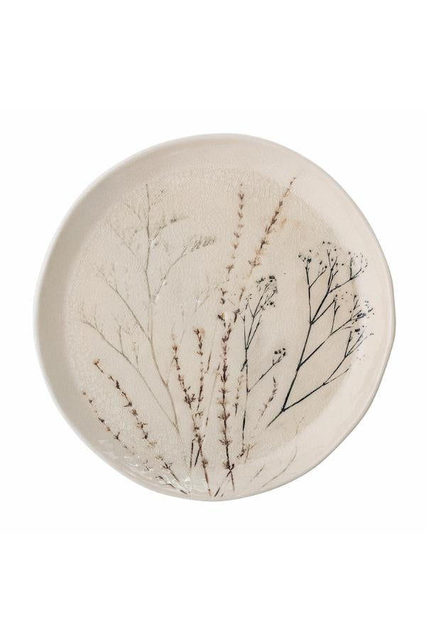 Bloomingville Bea Plate, Nature, Stoneware