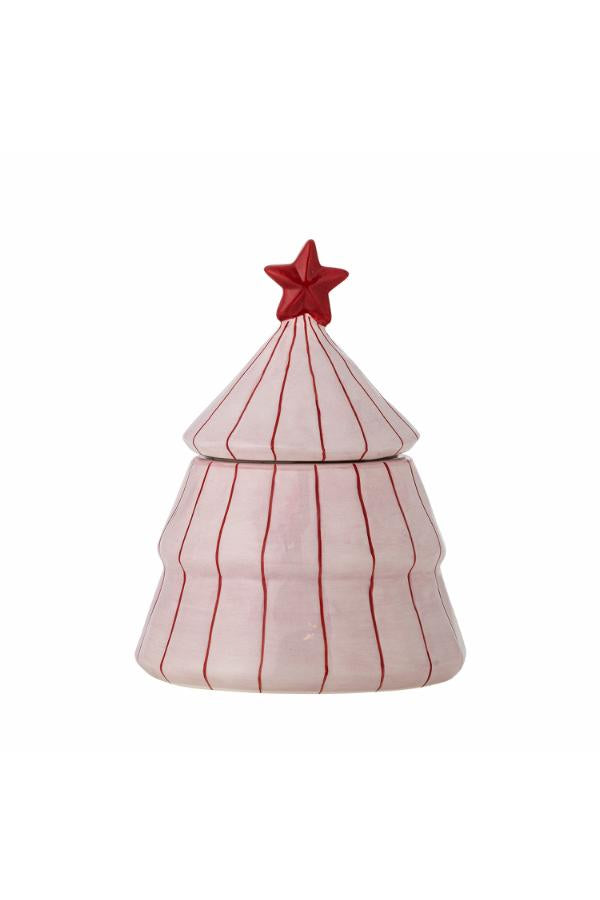 Bloomingville Shirly Jar w/Lid, Rose, Stoneware