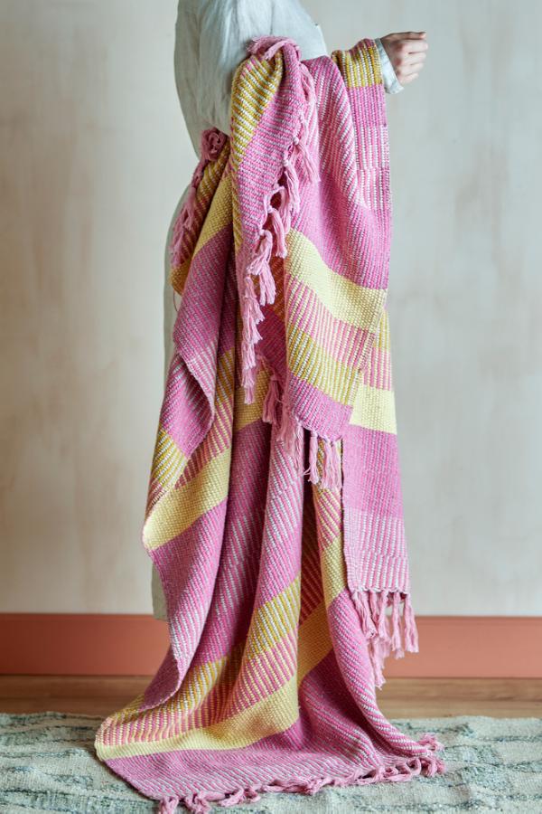 Creative Collection Isnel Throw, Multi, Recycled Cotton