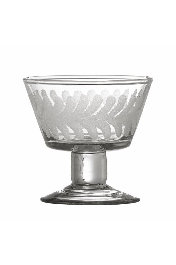 Bloomingville Rika Bowl, Clear, Recycled Glass