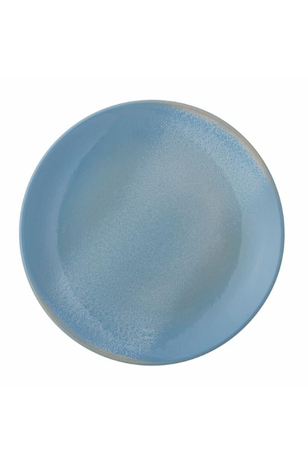 Bloomingville Safie Plate, Blue, Stoneware