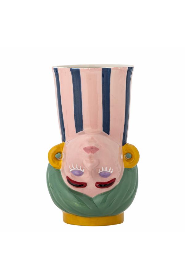 Bloomingville Miss Jody Vase, Multi, Stoneware