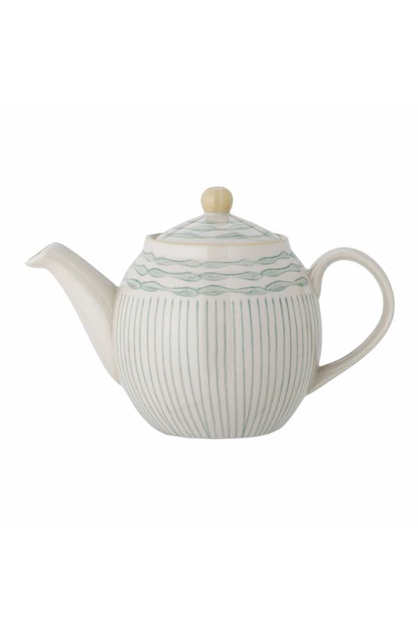 Creative Collection Maple Teapot, Green, Stoneware
