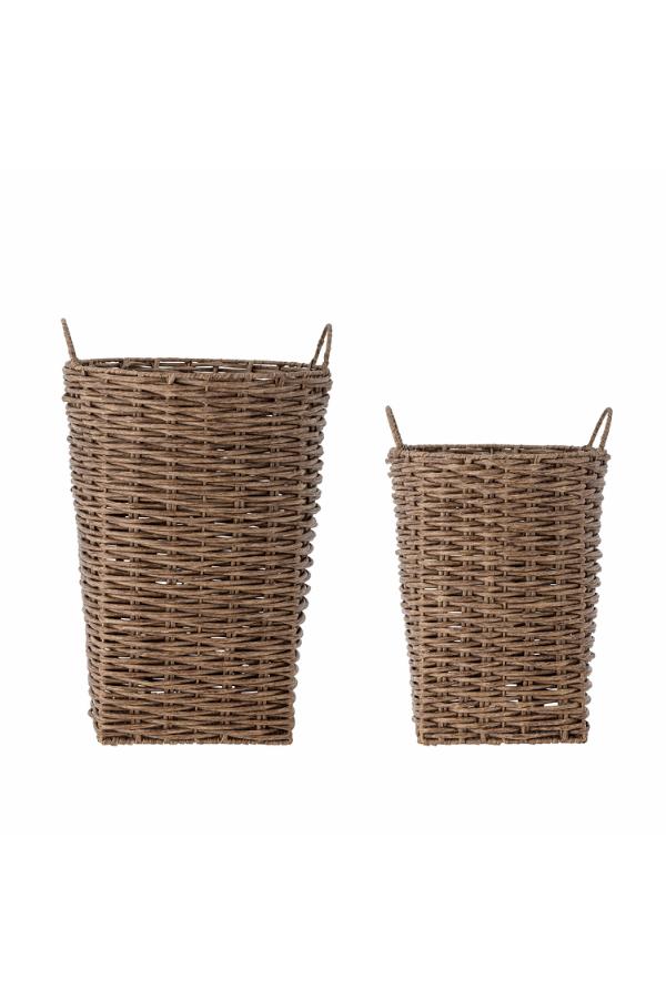 Bloomingville Cestina Basket, Brown, Polyrattan