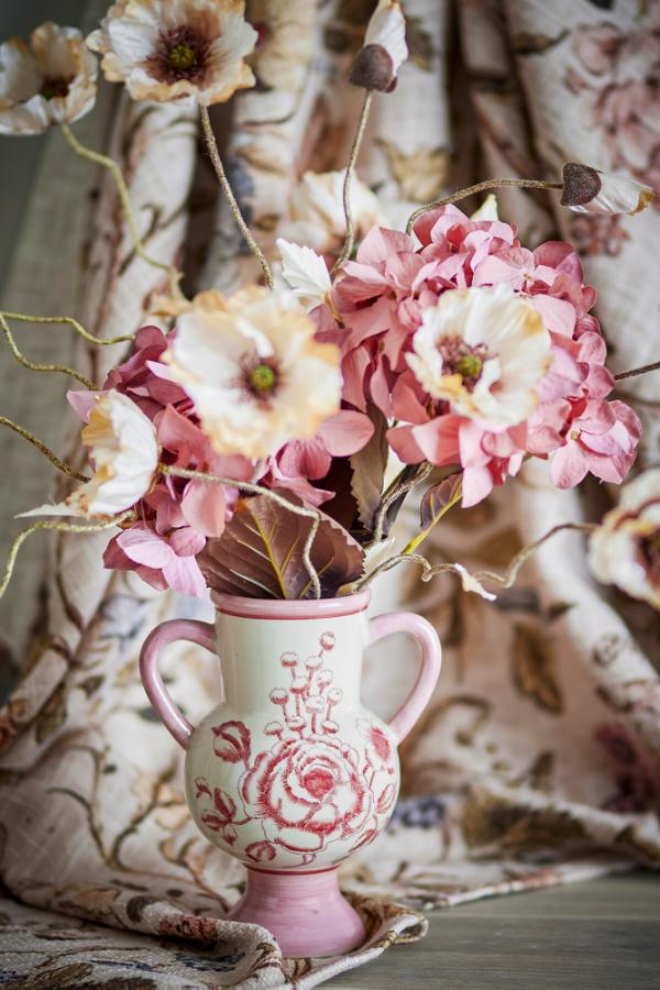 Creative Collection Alea Vase, Rose, Stoneware