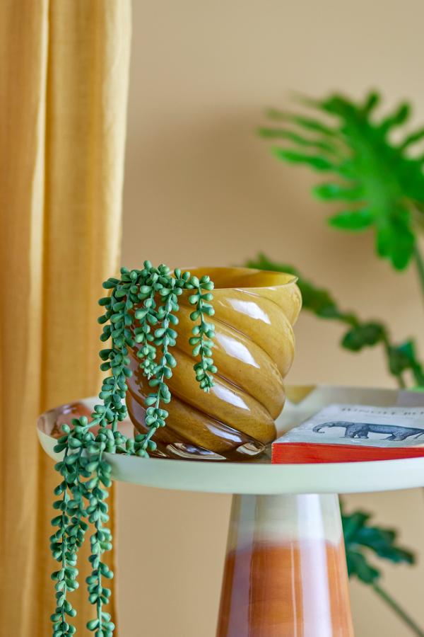 Bloomingville Callo Flowerpot, Yellow, Glass