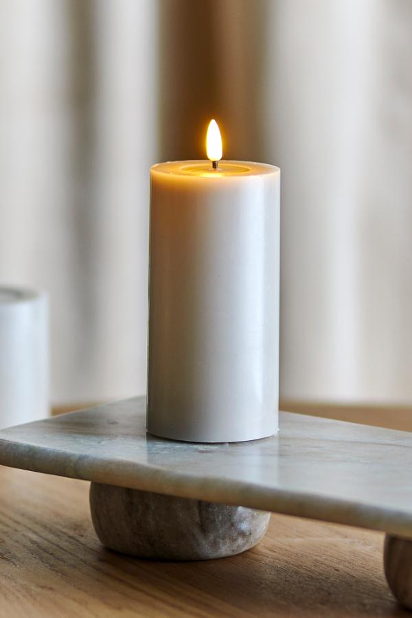 Bloomingville Ponza LED Candle, Nature, Paraffin