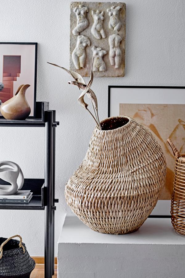 Bloomingville Levis Basket, Nature, Gebang Palm