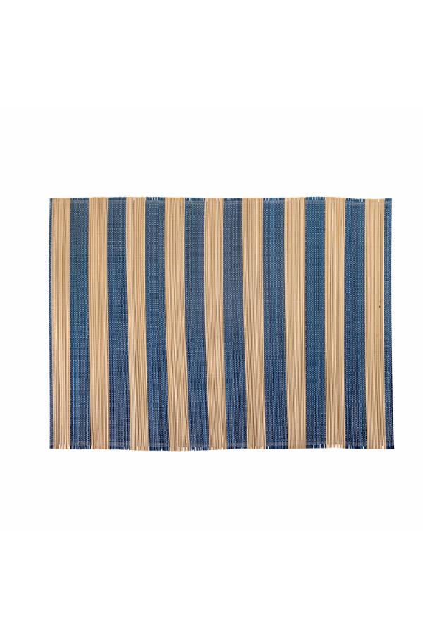 Bloomingville Marola Placemat, Blue, Bamboo