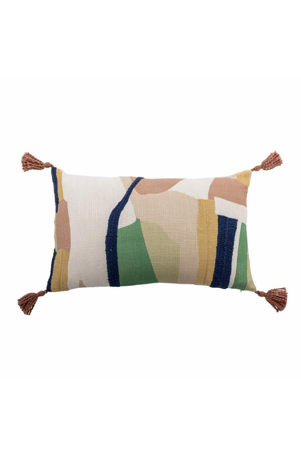 Bloomingville Artista Cushion, Multi, Cotton