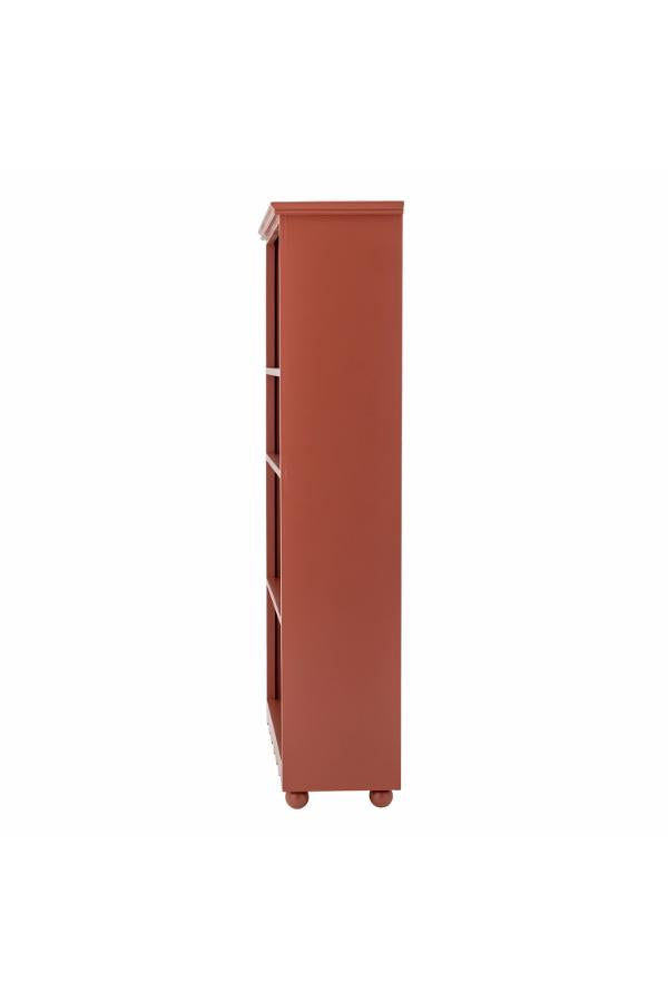 Bloomingville Sasha Bookcase, Red, MDF