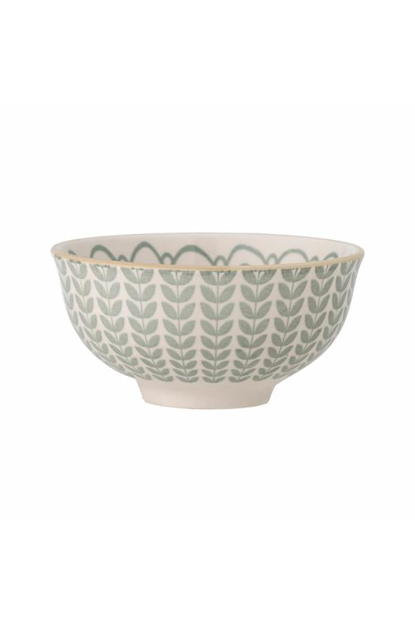 Creative Collection Maple Bowl, Green, Stoneware
