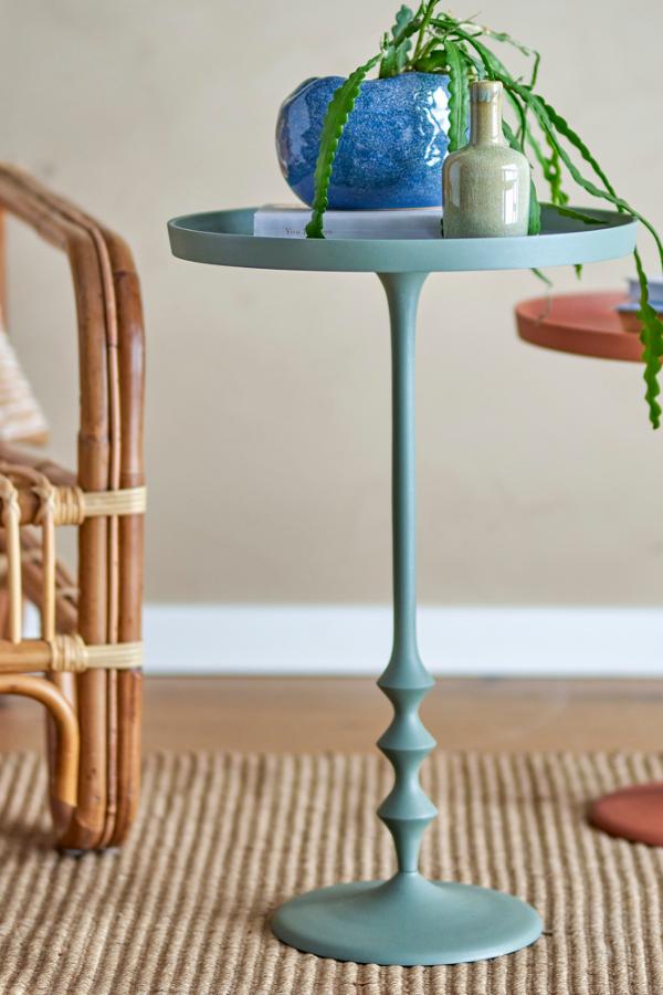 Bloomingville Anjou Side Table, Green, Aluminum
